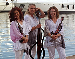 violines con FRESH, banda para evento y boda con musica de soul y motown en vivo desde Mallorca