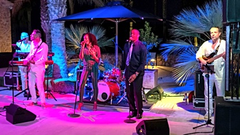 FRESH party, soul and motown live music band Majorca at a private finca for a summer party